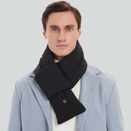 Electric Heated Scarf - Pro Electric Heated Scarf with 3 Heating Levels USB Rechargeable Heating Scarf